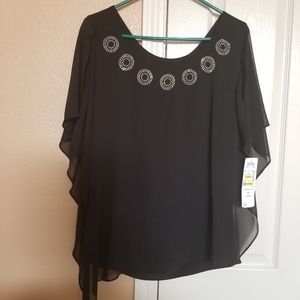 Coco Bianco Chiffon Blouse